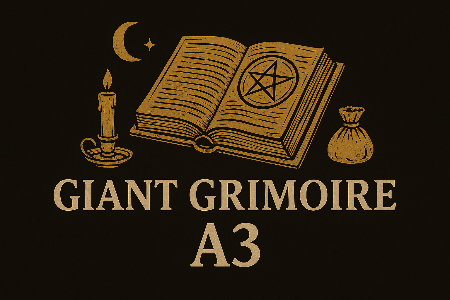 GIANT GRIMOIRE A3 FORMAT