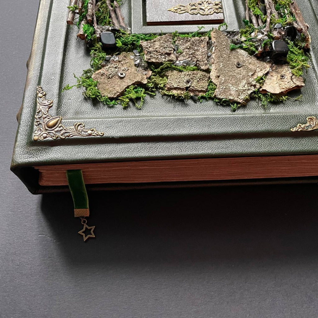 Enchanted Miniature Door – Forest Fairytale Grimoire