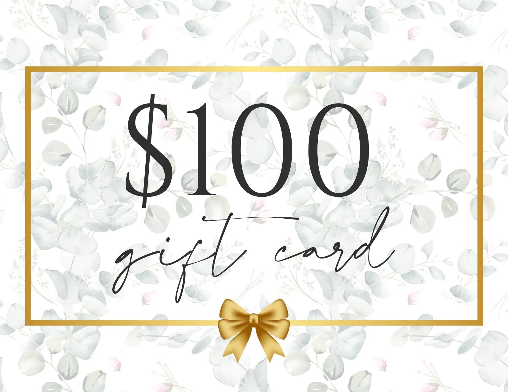 🎁 $100 Gift Card
