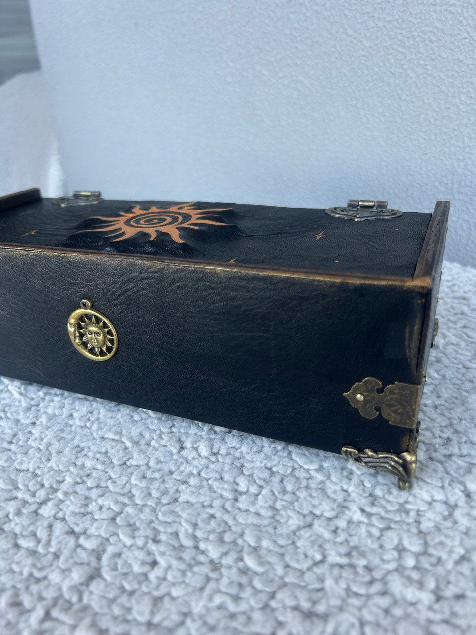 Handmade Witchcraft Box Set – Altar Supplies, Grimoire & Spell Bottles