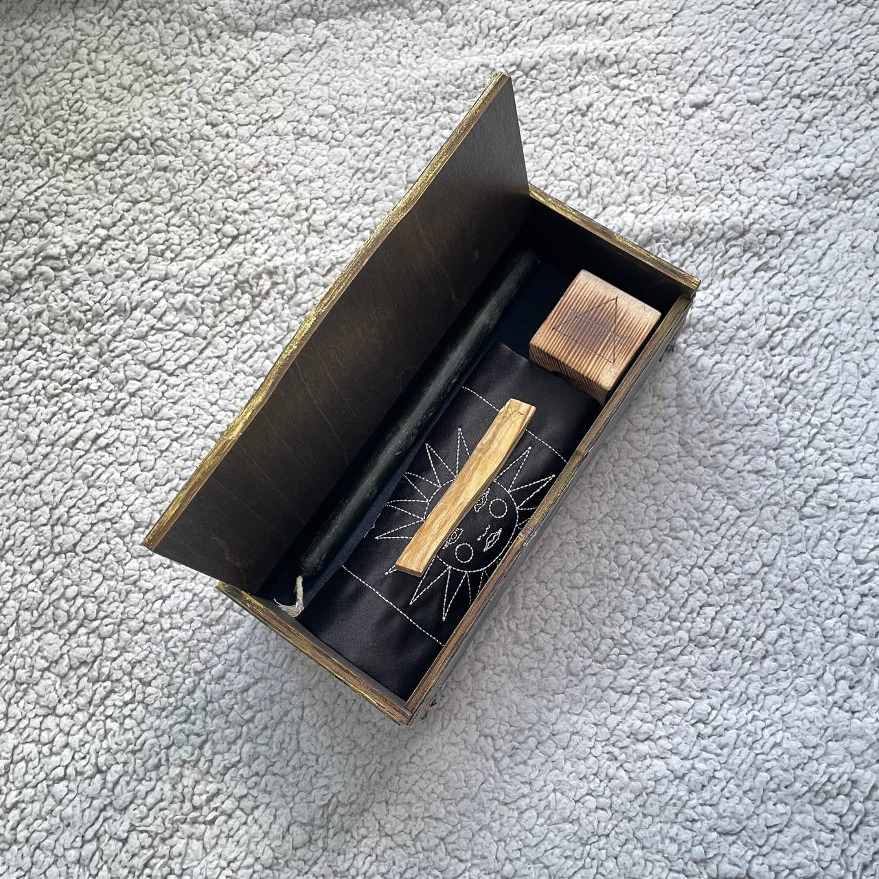 Gothic Witchcraft Box — Black Moon Altar Kit for Modern Witches