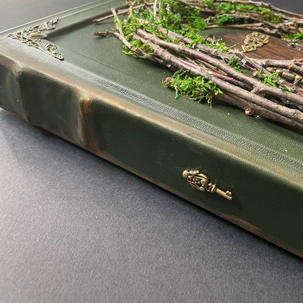 Enchanted Miniature Door – Forest Fairytale Grimoire
