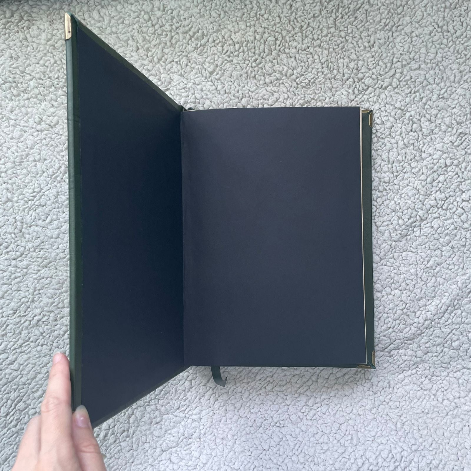 Deep Forest Grimoire - Handmade Leather Spellbook • Tree of Life Journal • Nature-Inspired Witchcraft Book