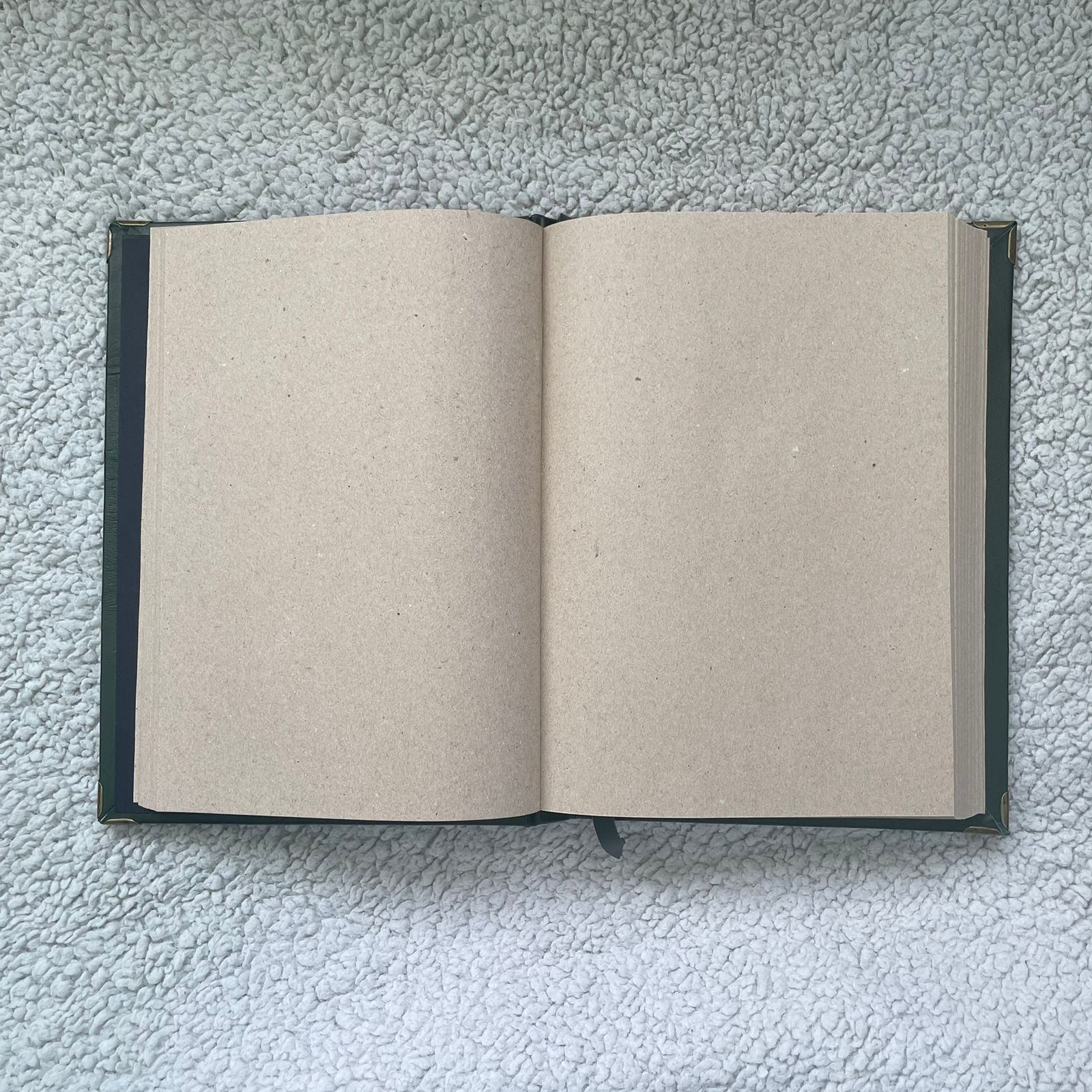 Deep Forest Grimoire - Handmade Leather Spellbook • Tree of Life Journal • Nature-Inspired Witchcraft Book