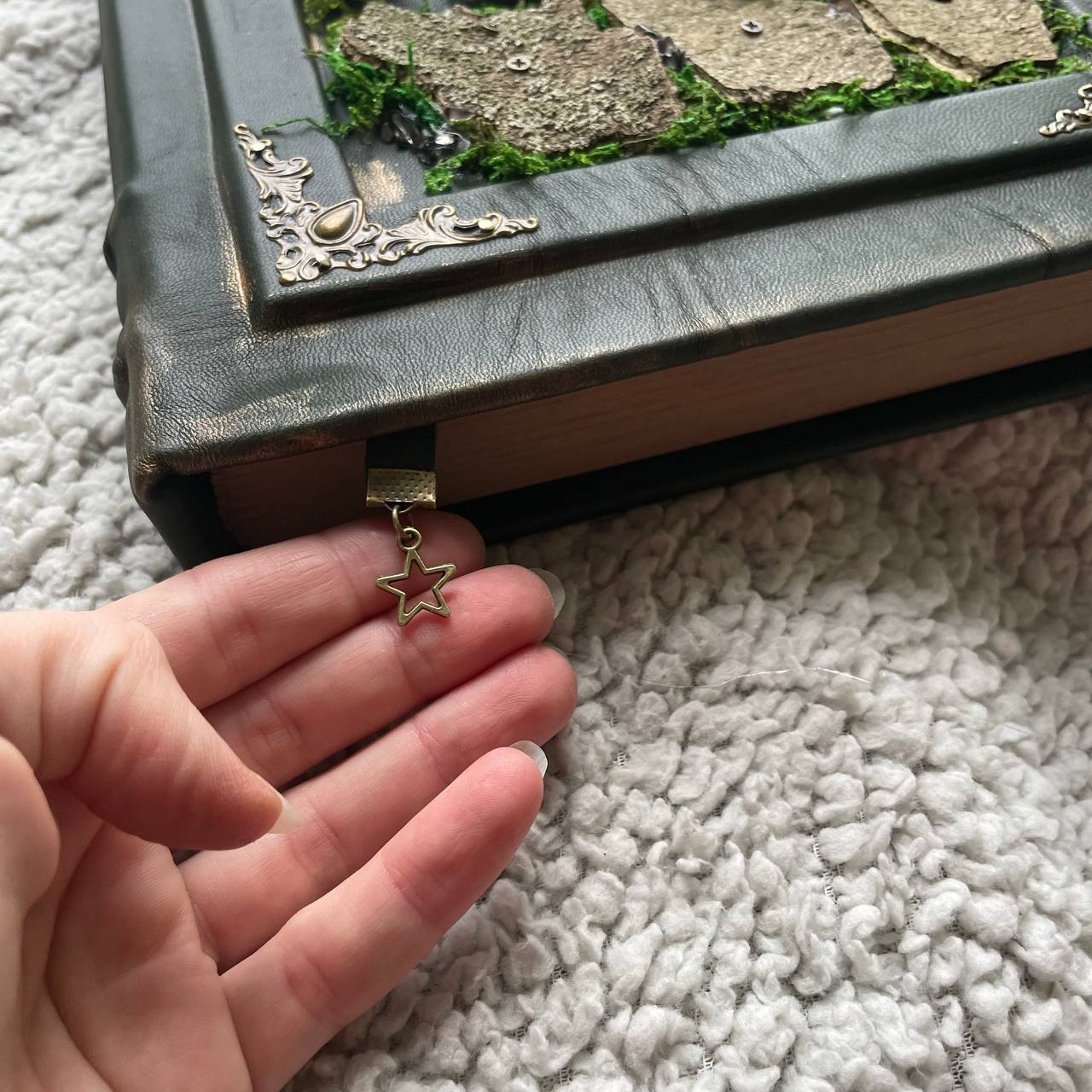Enchanted Miniature Door – Forest Fairytale Grimoire