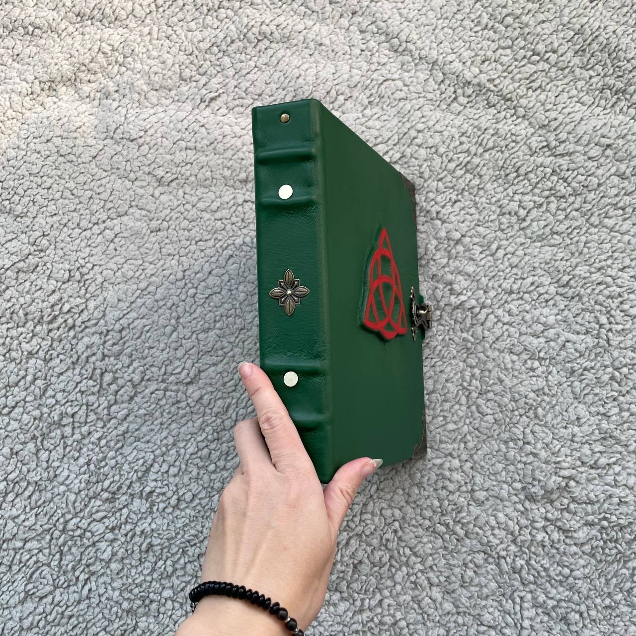 Triquetra Handmade Leather Planner Binder