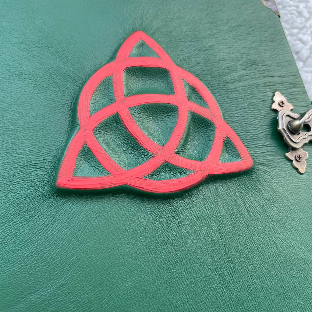 Triquetra Handmade Leather Planner Binder