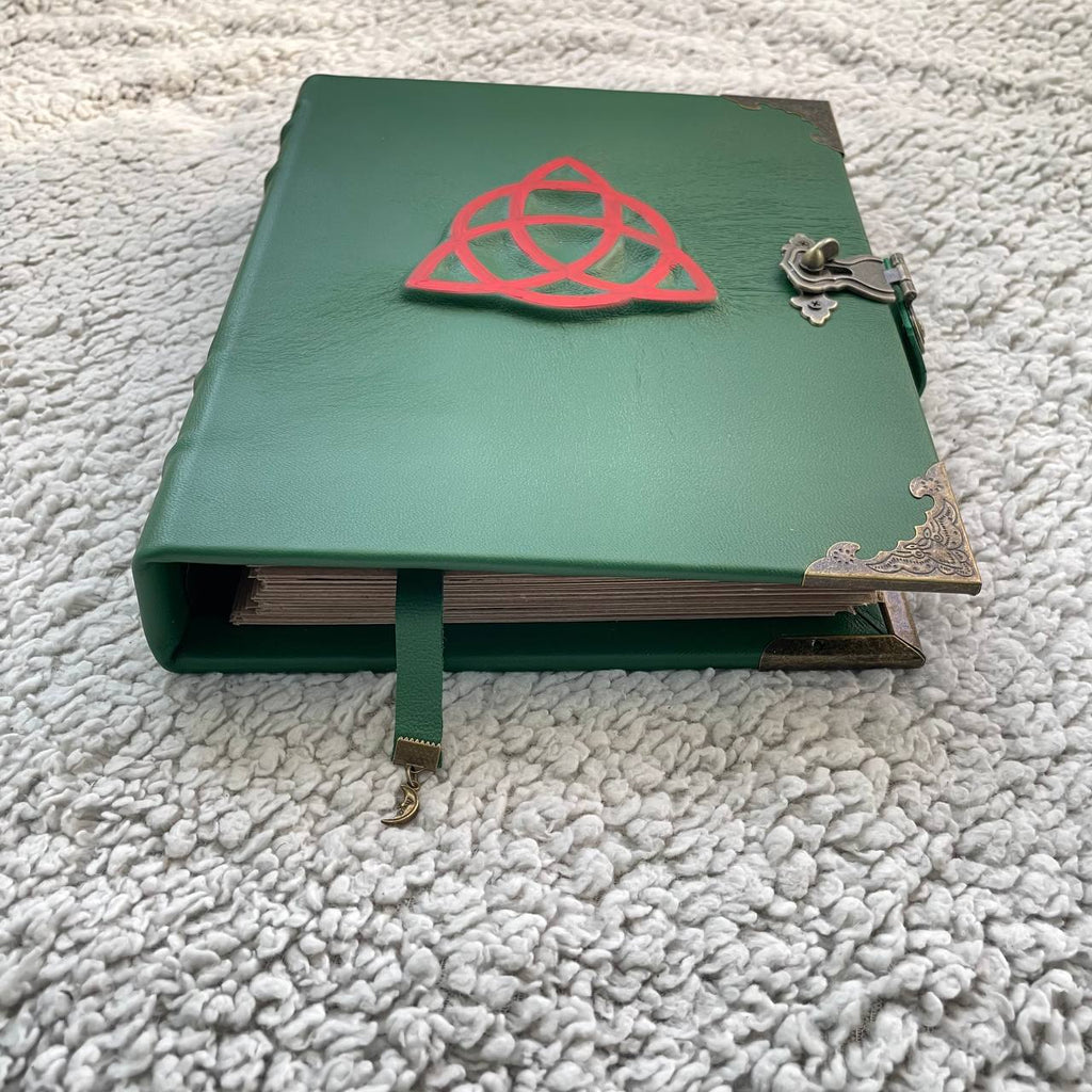 Triquetra Handmade Leather Planner Binder