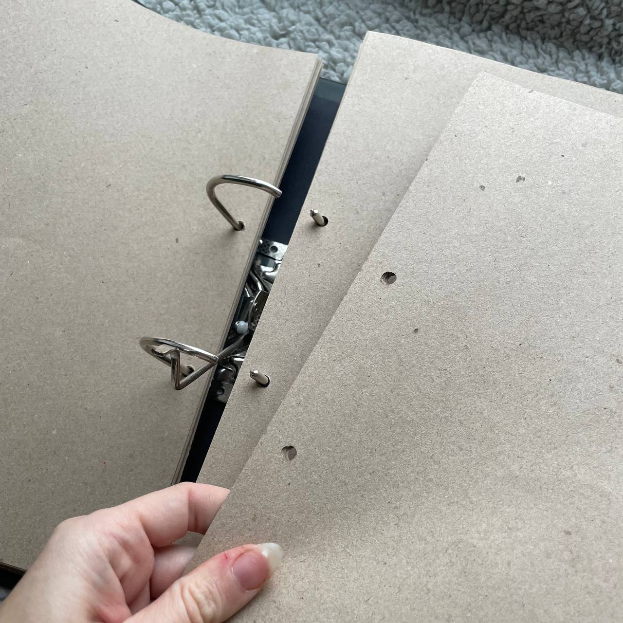 Ancestral Magic Grimoire Emerald Heritage | Leather Handmade Binder | Witchcraft Family Book | Removable Pages