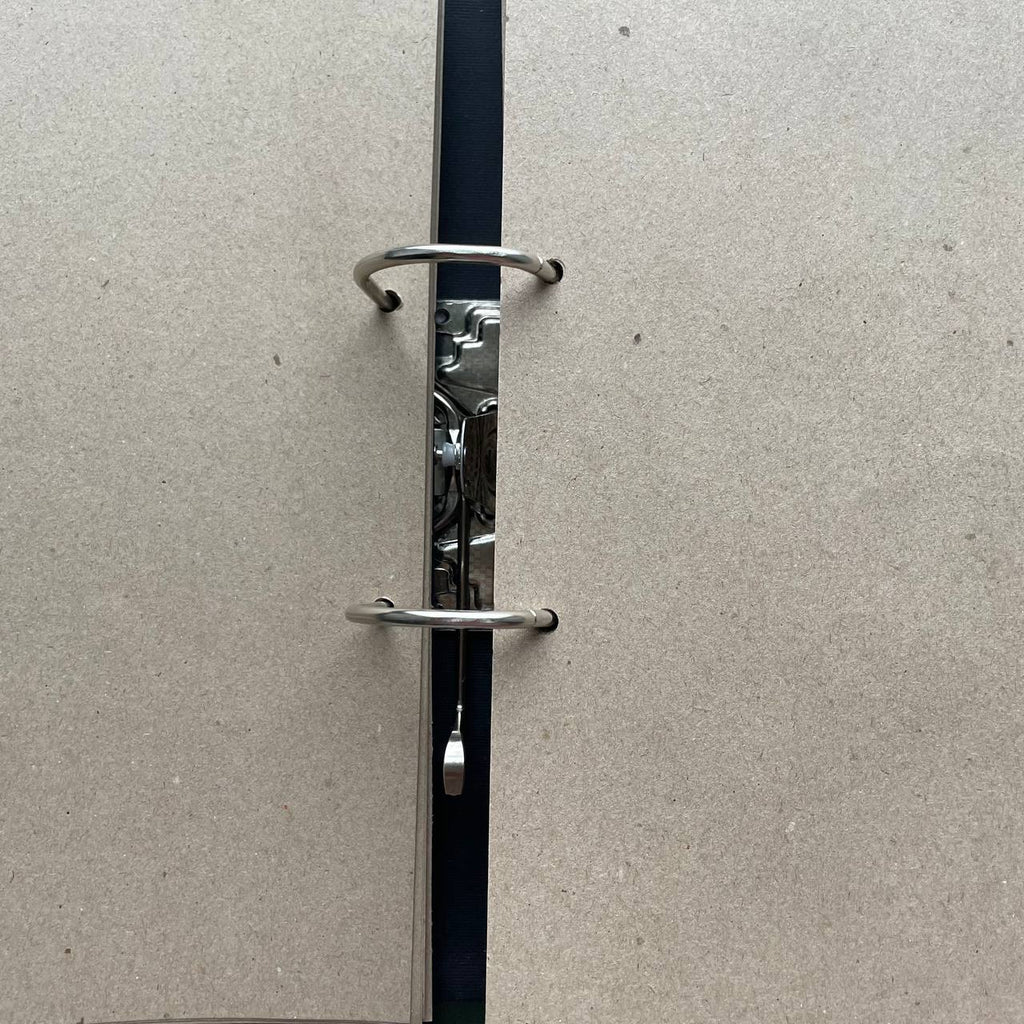 Ancestral Magic Grimoire Emerald Heritage | Leather Handmade Binder | Witchcraft Family Book | Removable Pages