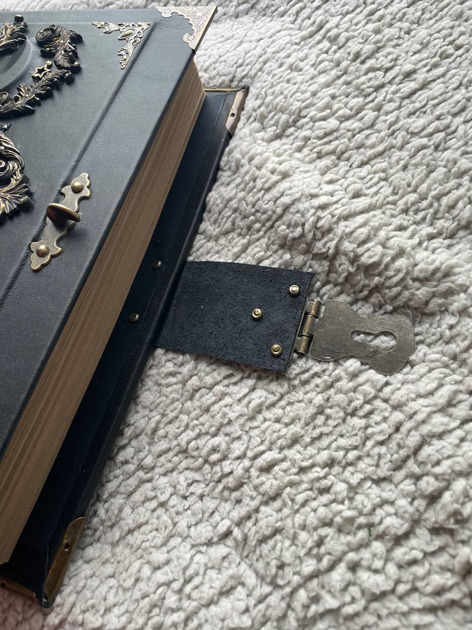 Personalized Sigil Binder Grimoire – Custom Logo / Symbol | Handmade Large Ring Binder Book