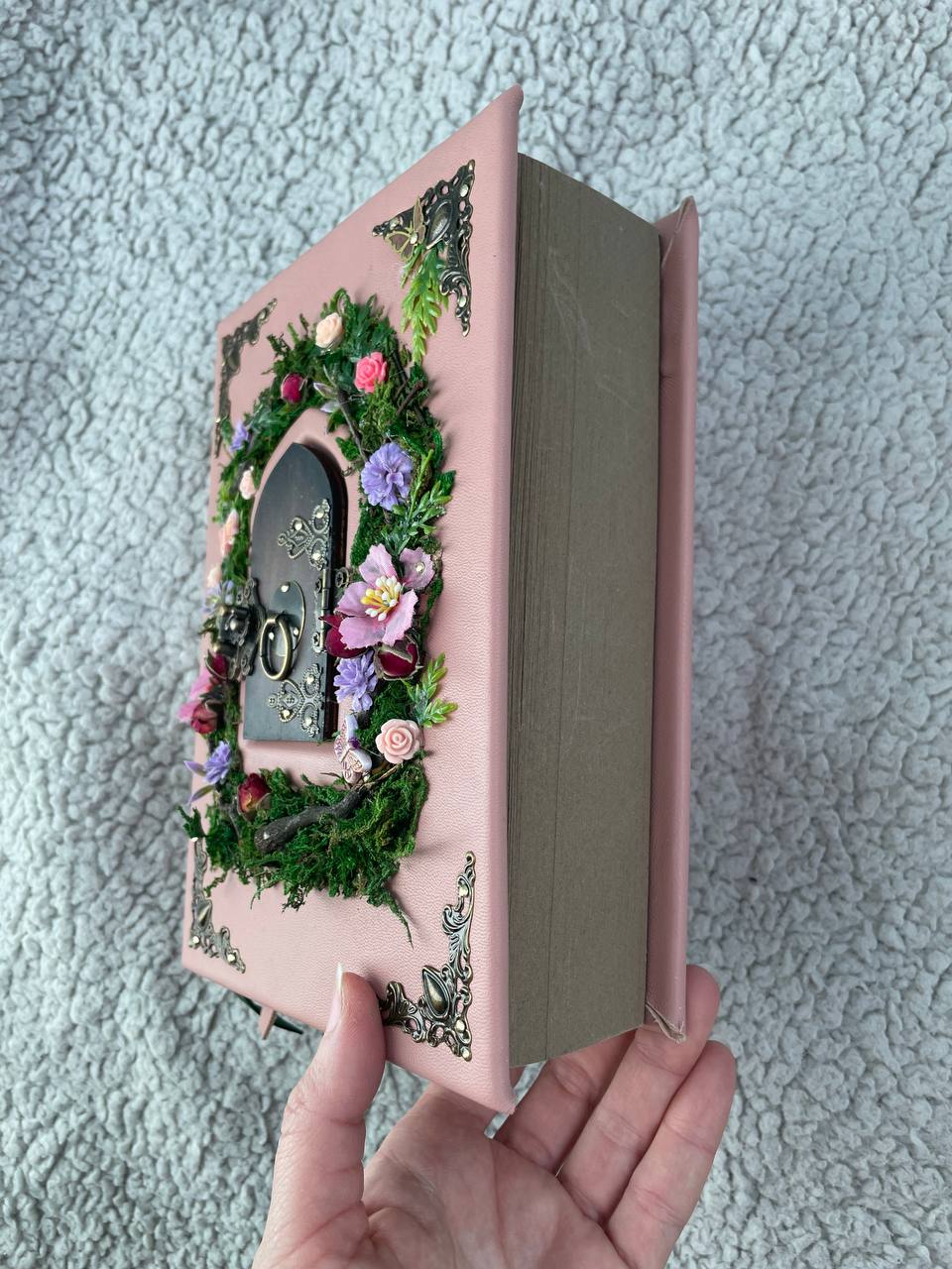 Spring Fairy Grimoire – Secret Garden Journal with Opening Doors