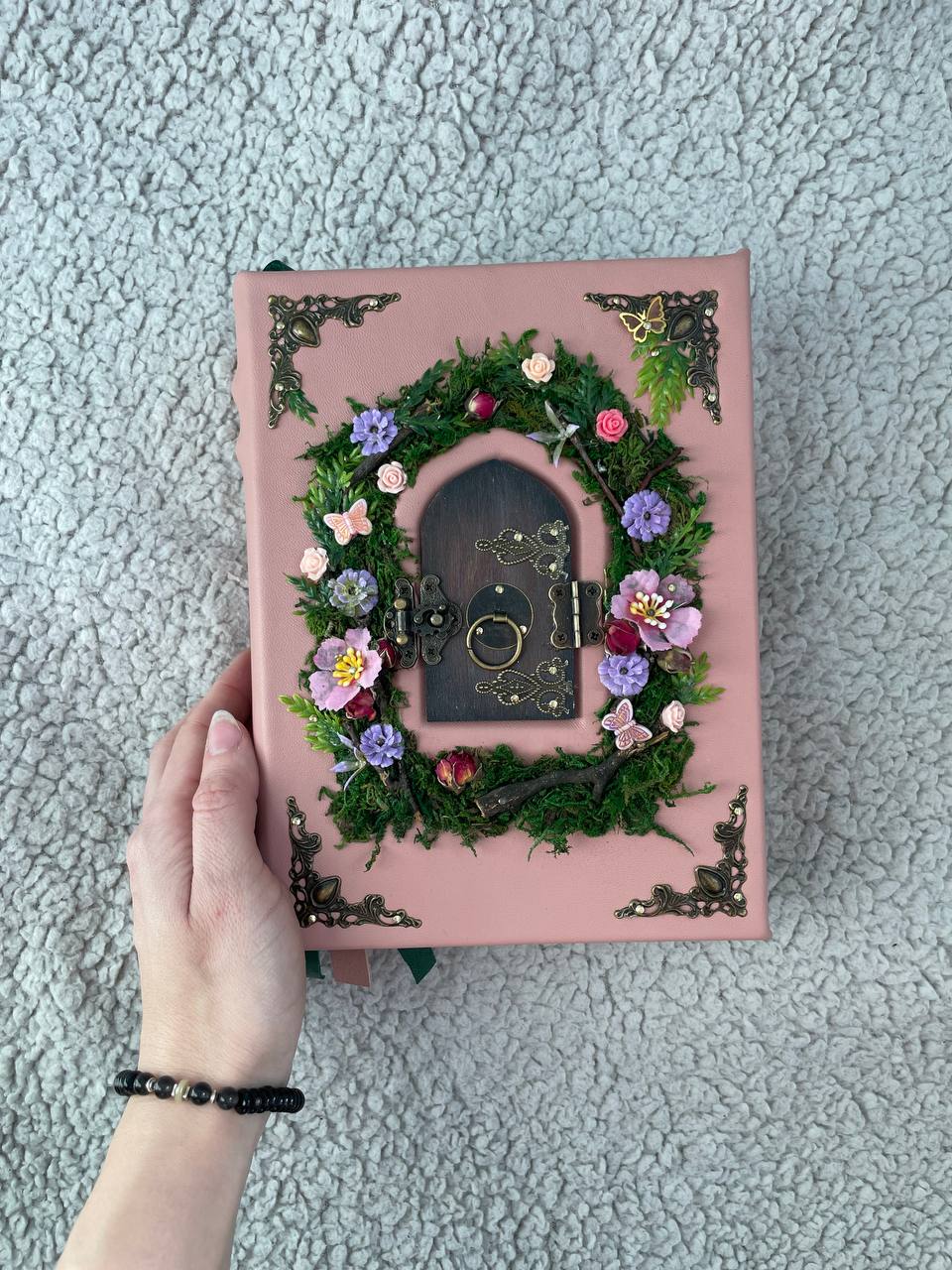Spring Fairy Grimoire – Secret Garden Journal with Opening Doors