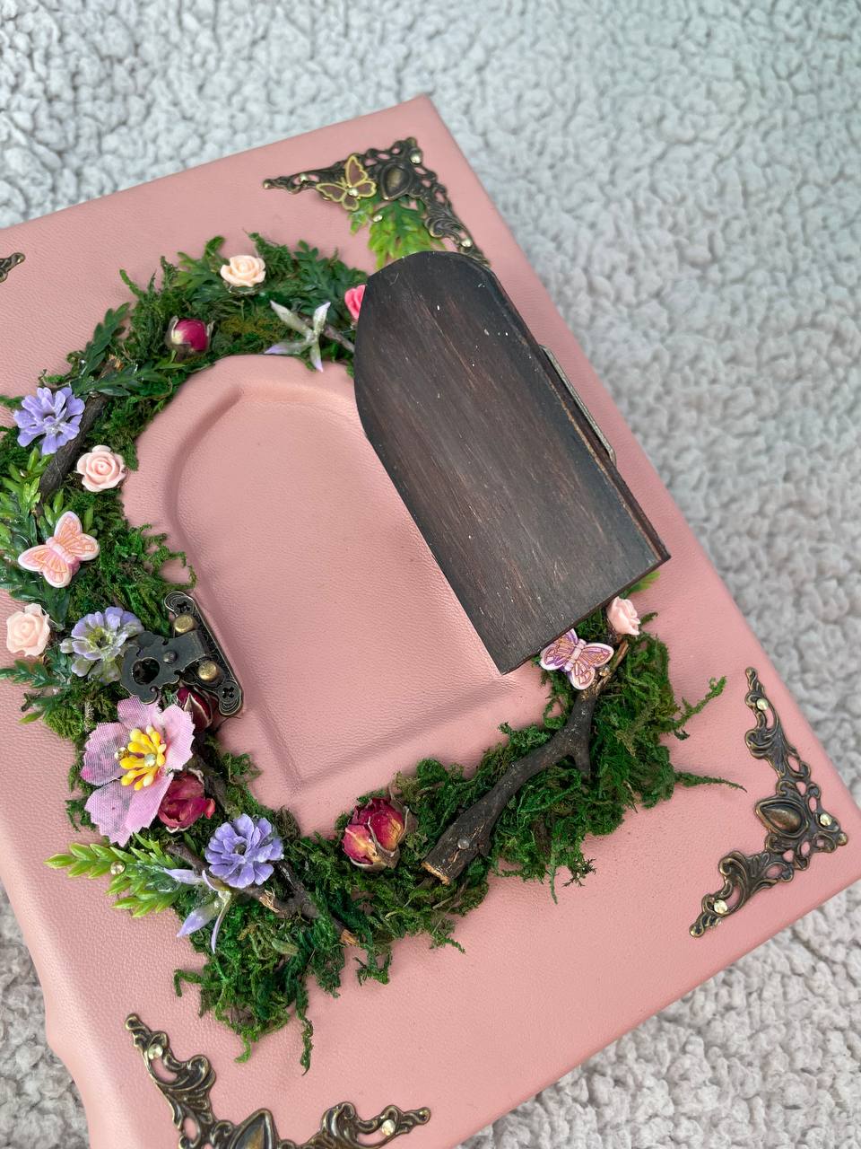 Spring Fairy Grimoire – Secret Garden Journal with Opening Doors