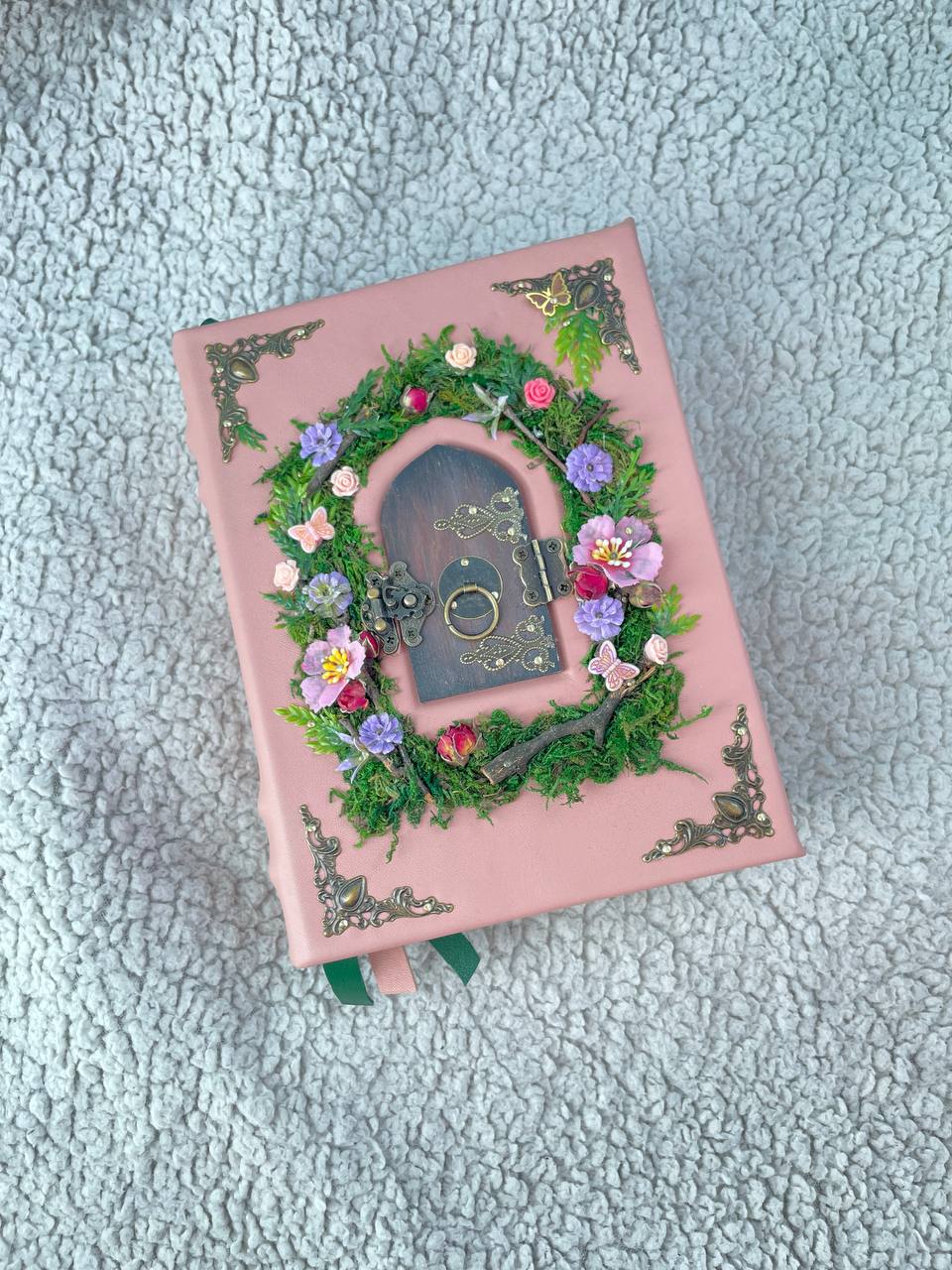 Spring Fairy Grimoire – Secret Garden Journal with Opening Doors