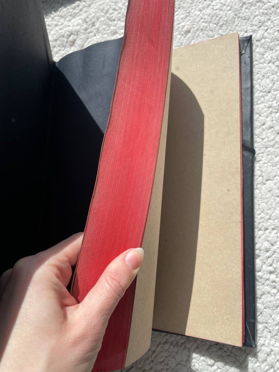 Lilith Sigil Grimoire – A4 Black Leather Witchcraft Journal | 600 Pages Handmade Spellbook