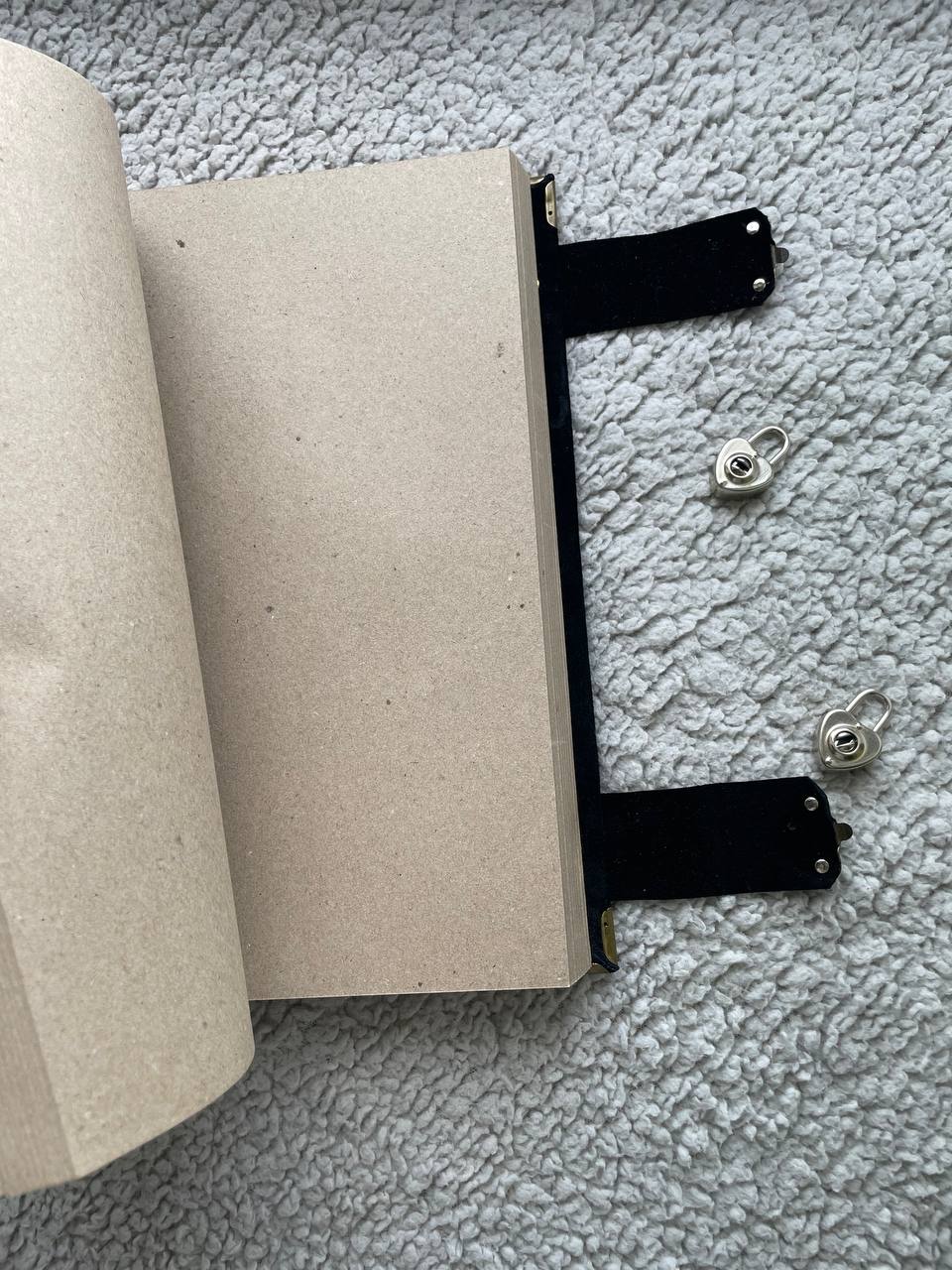 Elite Medieval Grimoire • A4 Handmade Leather Book of Shadows • Amethyst Witchcraft Journal