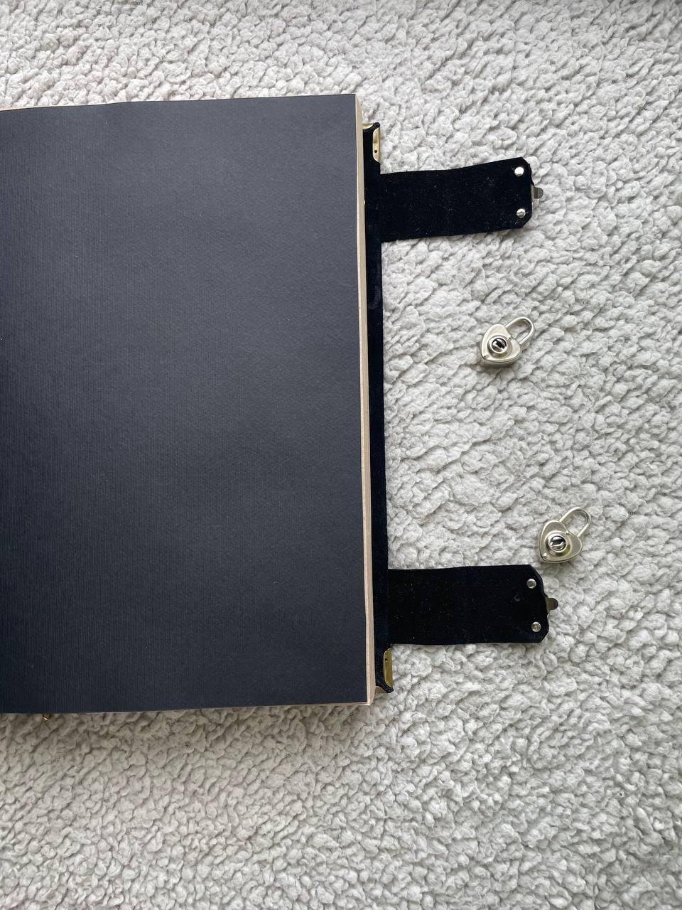 Elite Medieval Grimoire • A4 Handmade Leather Book of Shadows • Amethyst Witchcraft Journal