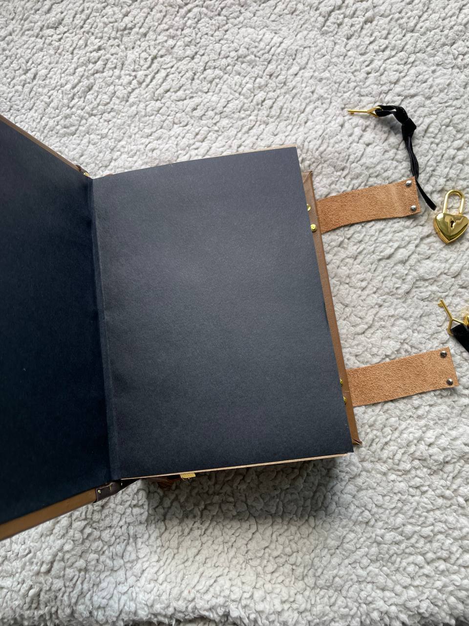 Moon Flower Grimoire, Custom Botanical Witch Journal, Lunar Spell Book, Personalized Wiccan Notebook