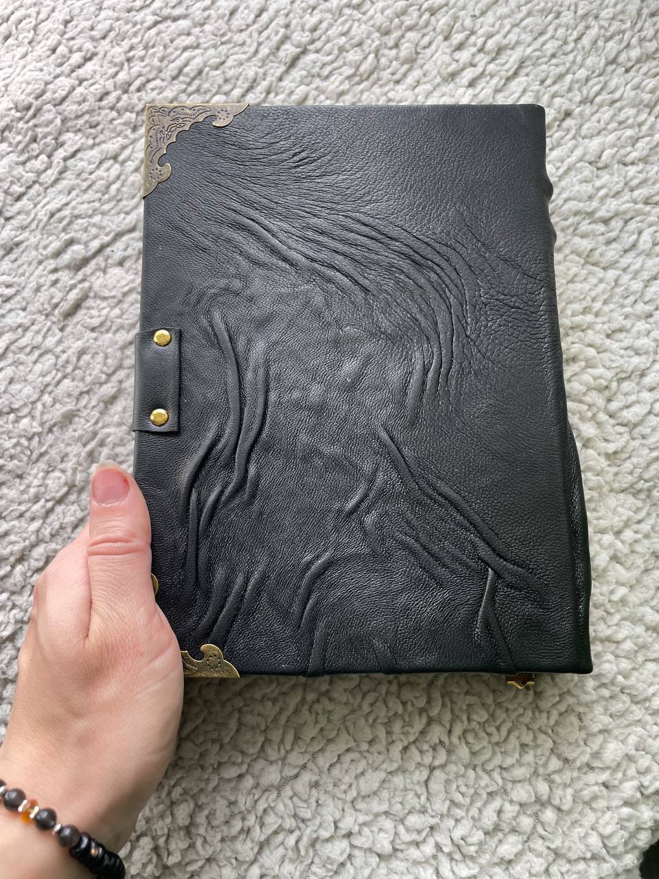 Elemental Balance Grimoire, Four Elements Journal, Witchcraft Spell Book, Alchemy Notebook