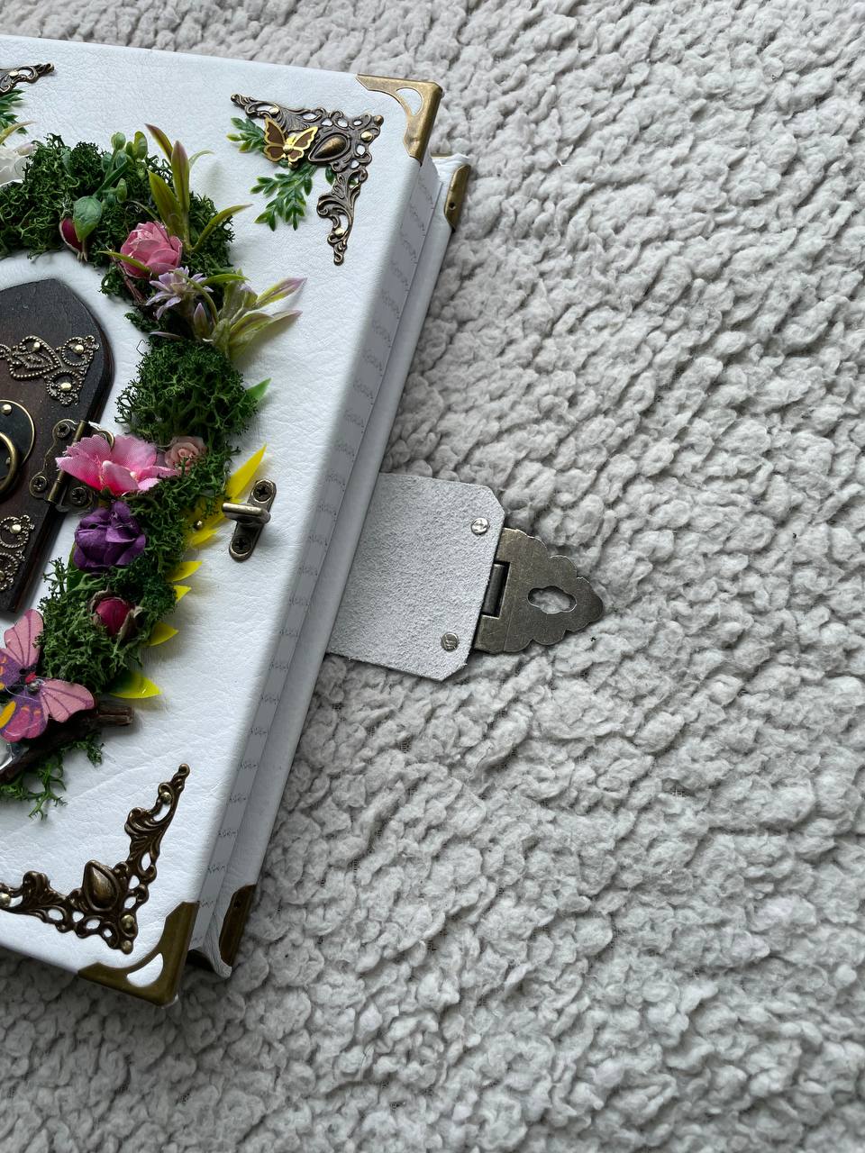 Custom Fairy Grimoire – Secret Garden Journal with Opening Doors
