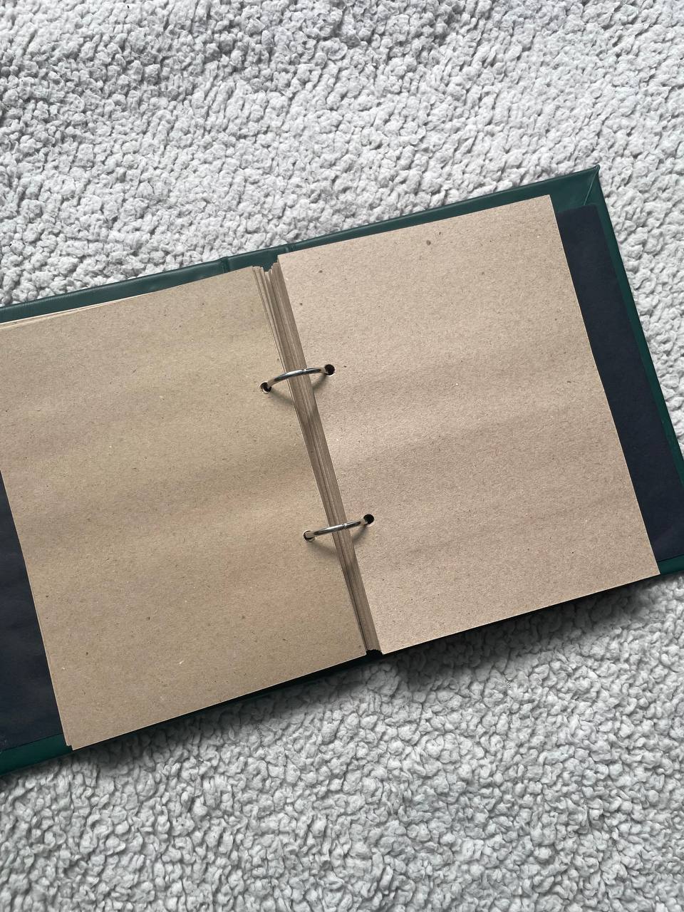 Eternal Secret Garden Grimoire – Ring Binder Book of Shadows | Personalized Leather Witchcraft Journal