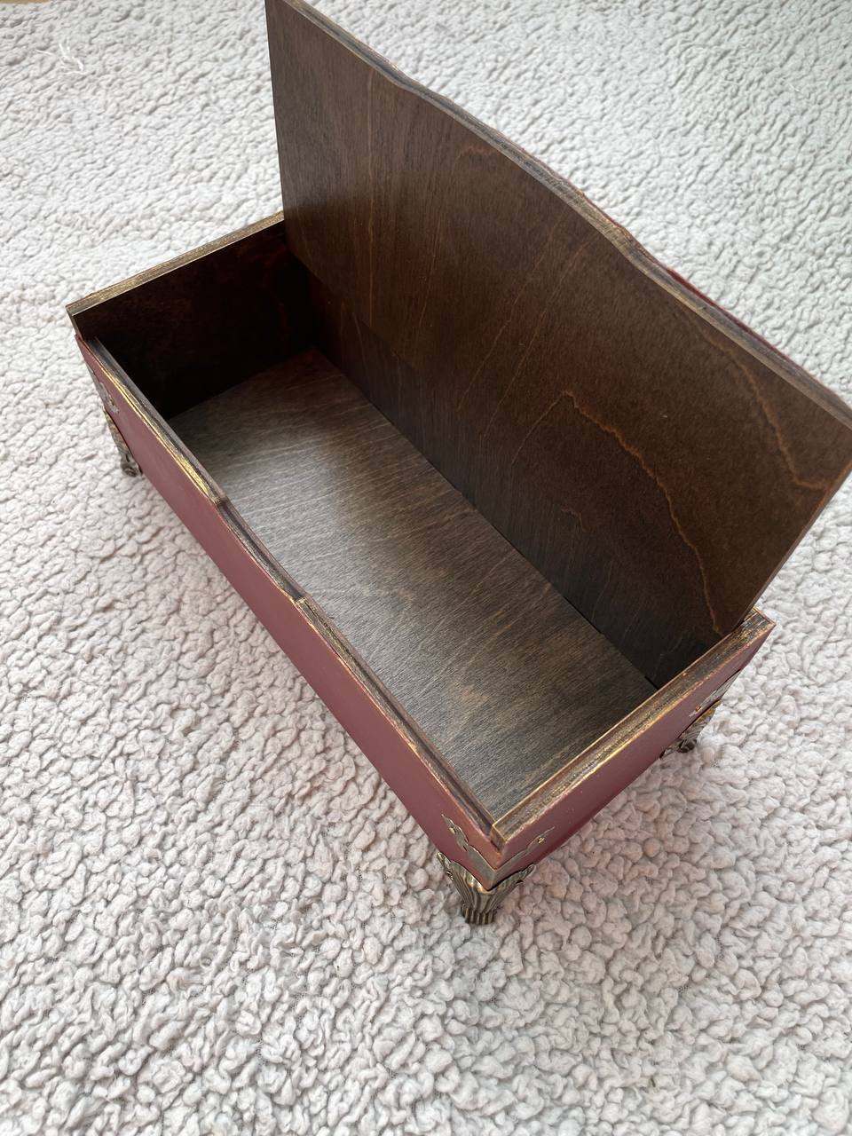 Lilith Grimoire Box - Handmade Leather Gothic Keepsake Box with Snake