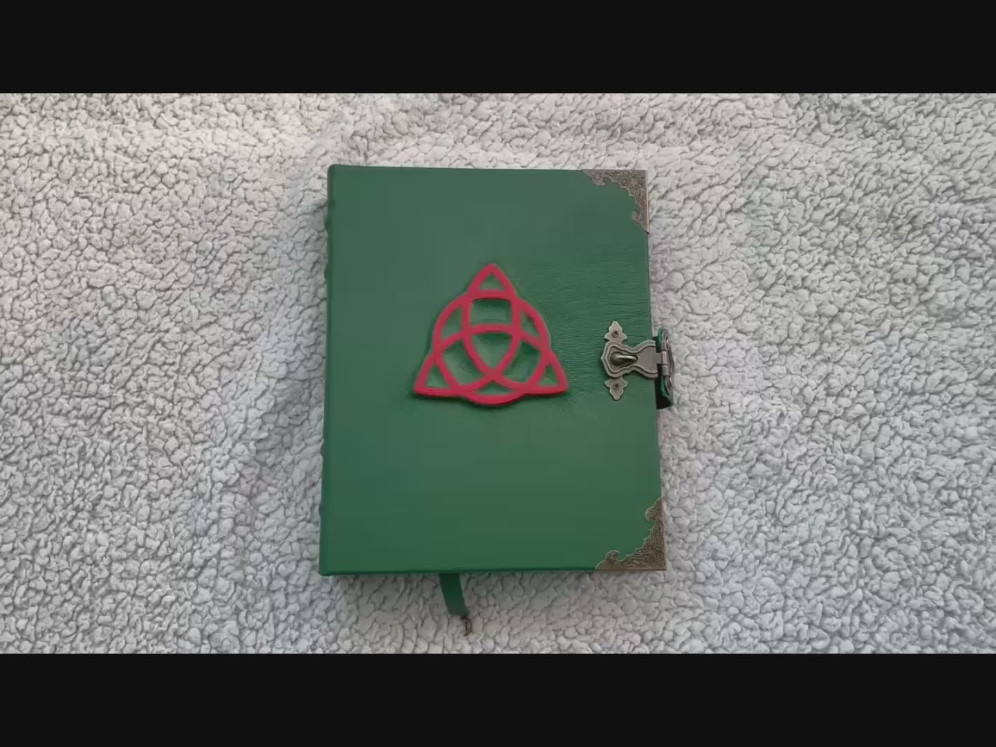 Triquetra Handmade Leather Planner Binder