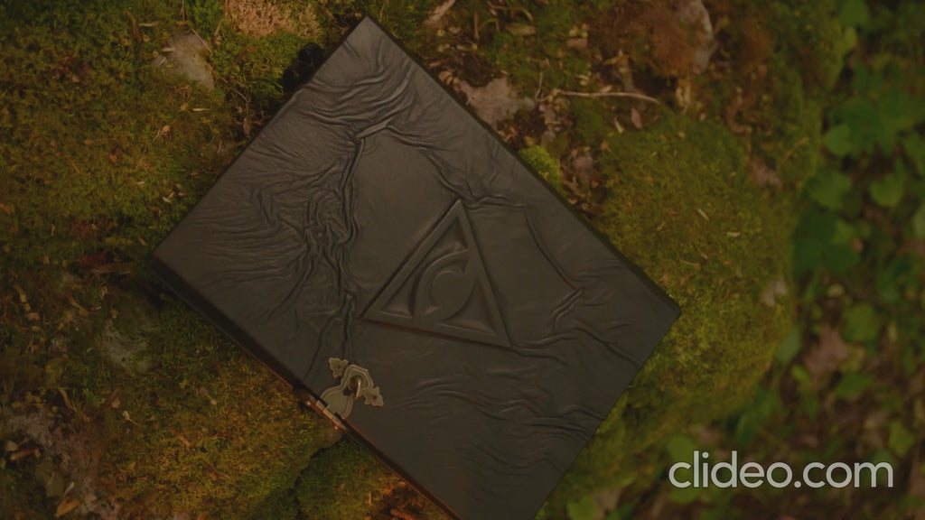 All-Seeing Eye Grimoire | Handmade Leather Book of Shadows | Occult Journal | Gothic Spell Book | Esoteric Notebook