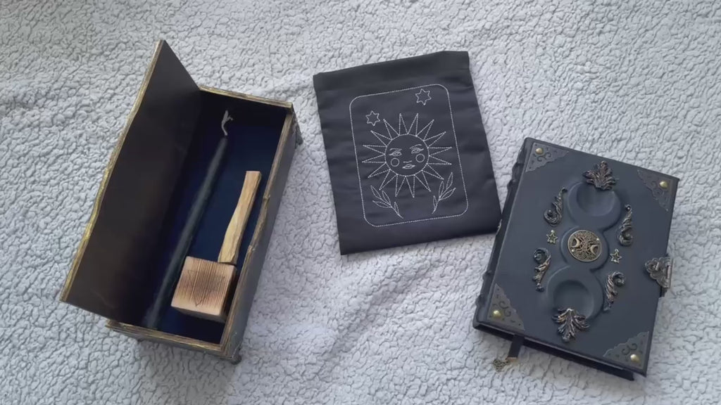 Gothic Witchcraft Box — Black Moon Altar Kit for Modern Witches
